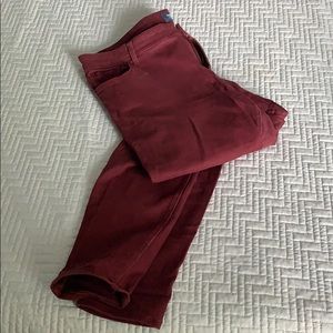 Old Navy Rockstar Skinny Jeans | Maroon